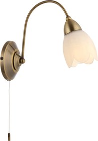 Endon PETAL 124-1WBAB Fali lámpa 1x40W/E14 IP20