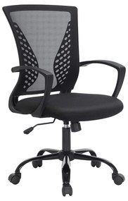 Irodai szék hálós borítással, állítható magasságú számítógépes szék