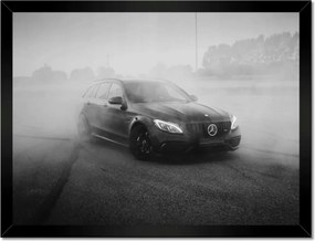 Poszterek 40x30-as keretben Mercedes gumiködben