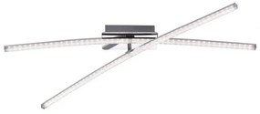 Leuchten Direkt 11292-17 - LED Felületre szerelhető csillár SIMON 2xLED/8W/230V fényes króm