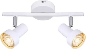 Rabalux beltéri  karos spotlámpa gu10 2x50w fehér konrad