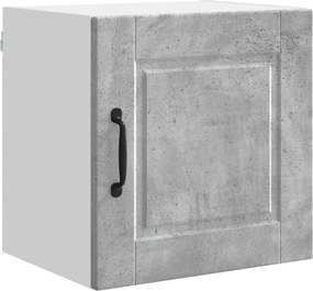 vidaXL Konyhaszekrény polcokkal Beton Szürke 40 x 31 x 40 cm Faanyag