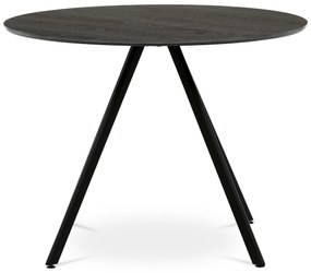 Kerek étkezőasztal R5010 GREY, szürke tölgy