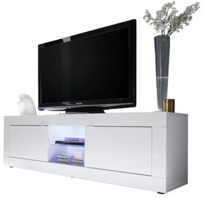 BASIC Nagy Fehér TV Szekrény 2 ajtós 181cm