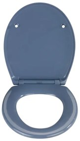 WENKO 22403100-WC ülőke SAMOS 44,5x37,5 cm kék/ezüst