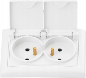 Elektromos fali aljzat VCX fekete