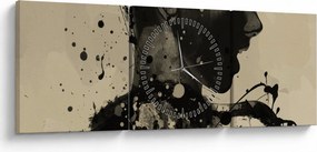 Kép - Jazz nő (órával) (90x30 cm)