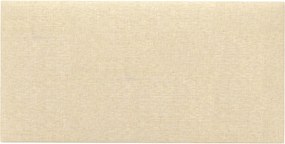 vidaXL Fali Fejtámla 12 pcs Krém 60 x 30 cm szövet