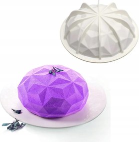 Szilikon forma Techno Origami mousse torta 18 cm