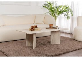 Dohányzóasztal Sabin - Travertine