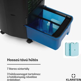 Klarstein IceWind Plus Smart 4 az 1-ben, léghűtő, ventilátor, párásító, légtisztító, app vezérléssel