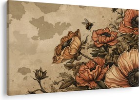 Kép - Méhecske rét II. (90x60 cm)