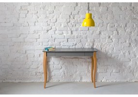 Lillo sötétszürke íróasztal, hosszúság 105 cm - Ragaba