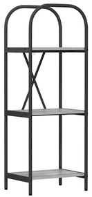 Könyvespolc Szürke sonoma 40 x 30 x 109 cm Faanyag