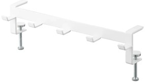 Matt fehér állítható acél akasztó Tower – YAMAZAKI