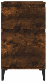 2 db füstös tölgy színű éjjeliszekrény 40 x 35 x 70 cm