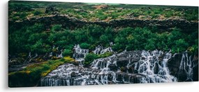 Vízesések képe a természetben (120x50 cm)