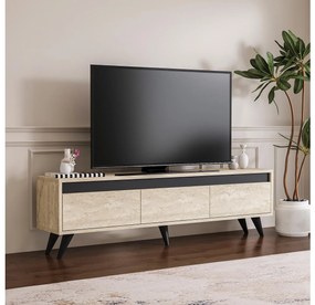 TV asztal/Szekrény Central (Travertin + antracit) . 1102038