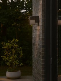 Nordlux modern kültéri fali lámpa sidara fekete nor2618421203