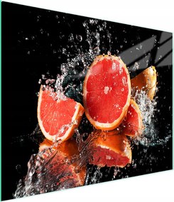 Üveg Vágódeszka 52x30 Grapefruit Edzett Üveg