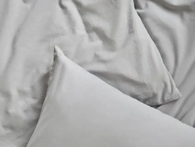 Pamut ágynemű CALMORA világosszürke Ágyneműhuzat mérete: 2 db 70 x 90 cm | 200 x 220 cm