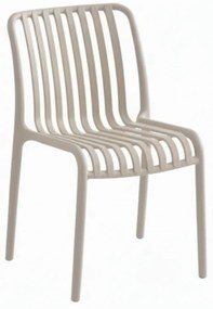 Műanyag szék TREGO, bézs