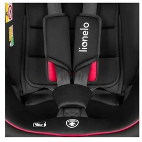 Lionelo BASTIAAN i-Size autósülés 40-150 cm fekete/piros