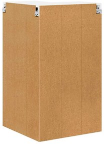 Fali konyhaszekrény polcokkal Fehér 57 x 57 x 100 cm Faanyag