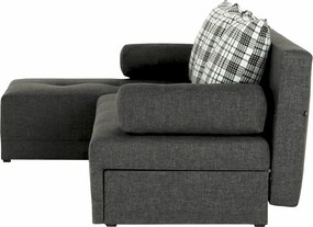 Sarokülőgarnitúra készlet, szürke melír /párnák minta, bal, MEXX NEW