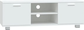 vidaXL fehér szerelt fa TV-szekrény 120 x 40,5 x 35 cm