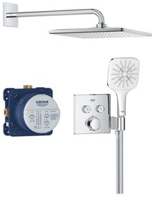 GROHE 34876000 - PRECISION SMARTCONTROL zuhanyrendszer, 310 × 310 mm, króm