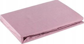 Szatén gumis lepedő 220x200 sötét rózsaszín magas matrachoz