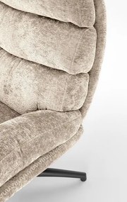 Dario fotel lábtartóval és hintázó funkcióval bézs