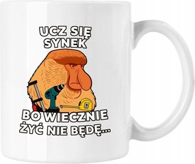 Bögre Apa Hordozó Janusz Wiral 1 Fehér 330ml