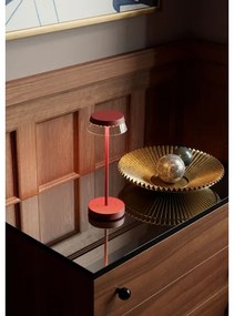 Redo 90311- LED Dimmelhető asztali lámpa ILUNA LED/2,5W/5V 3000 mAh IP65 piros