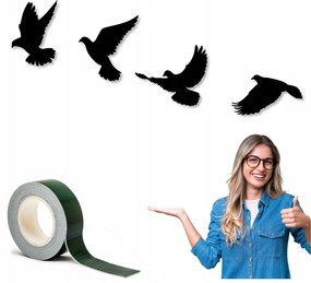 Madarak Fali Dekoráció Panel 3D Áttört Kép Fali Dekoráció XL 200 cm