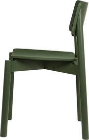 Zöld rakásolható étkezőszék Wem – noo.ma