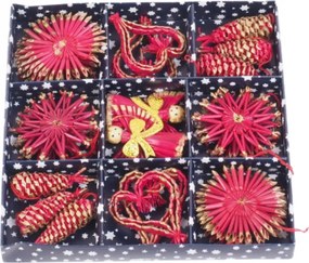 Karácsonyfadíszek Kézműves szett 28 db-os