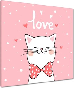 Vászonkép 60x60 Cica Cicák