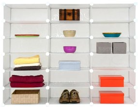 DIVERO Cipős szekrény 108 x 140 x 37 cm