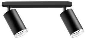 LED RGBW fényerőszabályozható fürdőszobai spotlámpa TURYN 2xGU10/6,5W/230V IP44 fekete