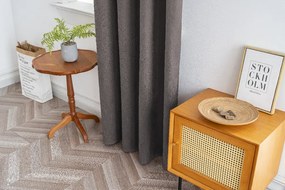 Sötétítő függöny DUNES VELVET 140x250 cm, sötétszürke Felfüggesztés: Fém gyűrűk