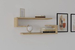 Fali polc Eldo Sapphire Oak