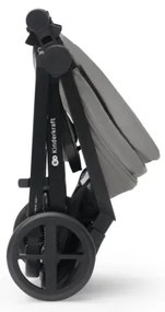 KINDERKRAFT-Kombinált babakocsi 3in1 NEWLY Moonlight szürke  + autósülés MINK PRO