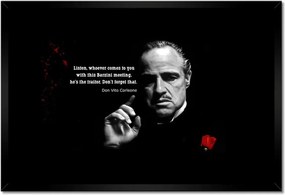 Poszterek keretben 60x40 Idézetek a Keresztapáról