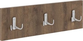 Jinx egyenes fogas, 3 db-os készlet, Bronz tölgy, 50 x 15 cm
