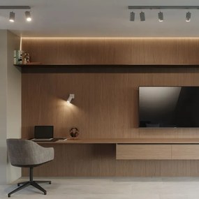 Sollux SL.0454 - Mennyezeti spotlámpa RING 6xGU10/10W/230V