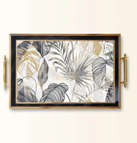 Üveg tálca, 38×24 cm – TPA9812