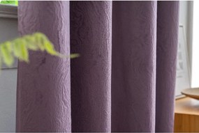 Sötétítő függöny DUNES VELVET 140x250 cm, lila Felfüggesztés: Fém gyűrűk