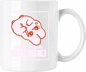 Kawai Állatos bögre kés 4 fehér 330ml